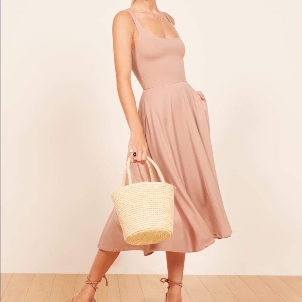 Reformation Rou Midi Dress